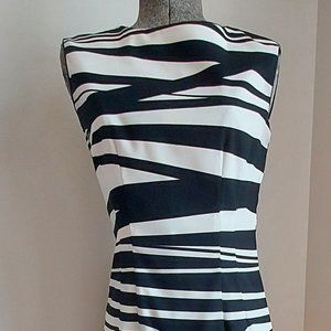 Zebra print dress